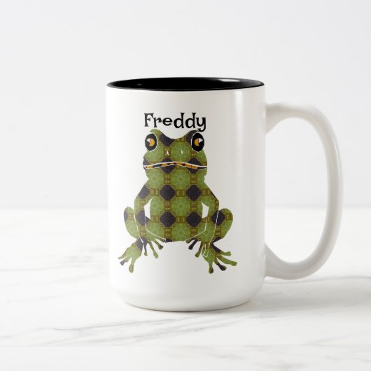 Frosch-Tasse Zweifarbige Tasse (Rechts)