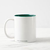 Frosch-Tasse Zweifarbige Tasse (Links)