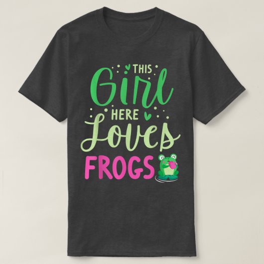 Frosch Toad Fairy Tale Amphibien T-Shirt (Design vorne)