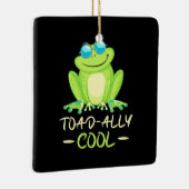 Frosch total Cool Keramikornament (Rechts)