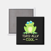 Frosch total Cool Magnet (Vorderseite/Rückseite)