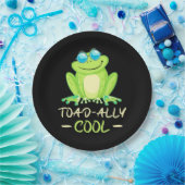 Frosch total Cool Pappteller (Party)