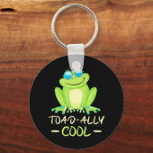 Frosch total Cool Schlüsselanhänger (Vorderseite)
