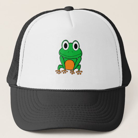Frosch Truckerkappe (Vorderseite)