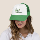 Frosch Truckerkappe (Beispiel)