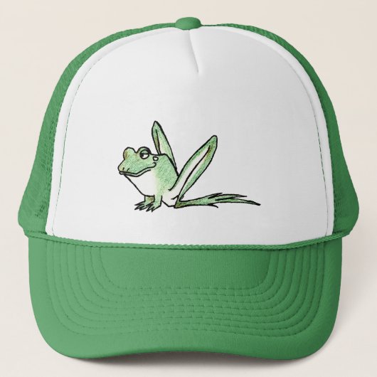Frosch Truckerkappe (Vorderseite)