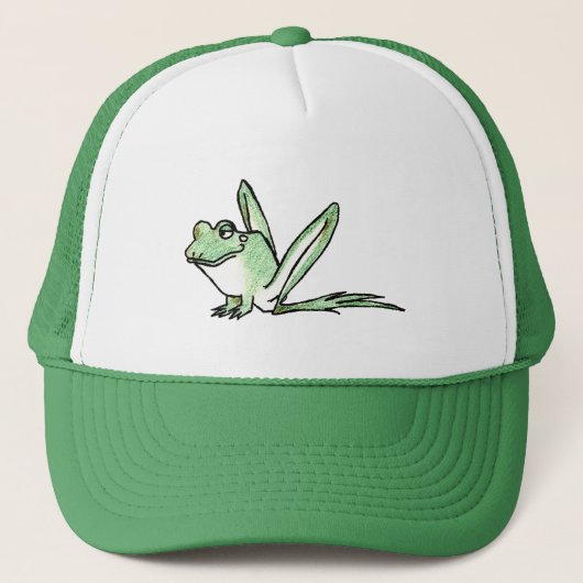 Frosch Truckerkappe (Vorderseite)