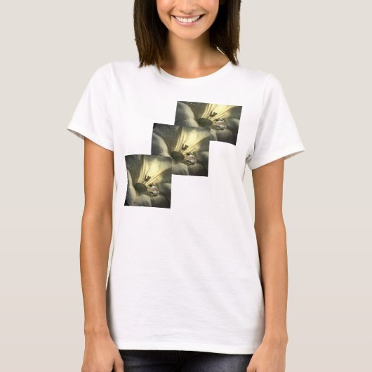 Frosch u. Moonflower T-Shirt (Vorderseite)