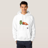 Frosch und Affe Hoodie (Vorne ganz)
