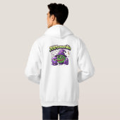Frosch und Affe Hoodie (Schwarz voll)