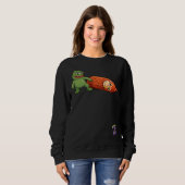 Frosch und Affe Sweatshirt (Vorne ganz)