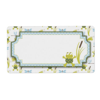 Frosch- und Dragonfly-Babydusche