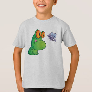 Frosch und Dragonfly T-Shirt