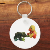 Frosch und Ente Schlüsselanhänger (Vorderseite)