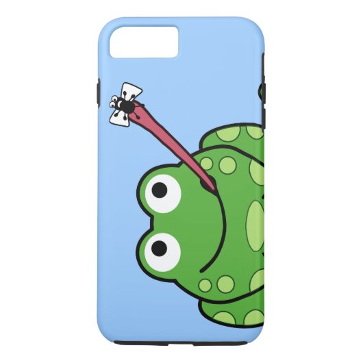 Frosch und Fliege Case-Mate iPhone Hülle (Rückseite)