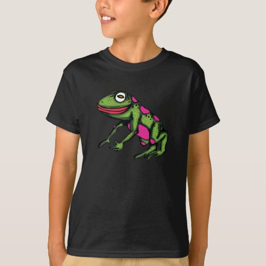 Frosch und Fliege T-Shirt (Vorderseite)