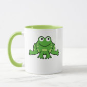 Frosch und Fliege Tasse (Links)