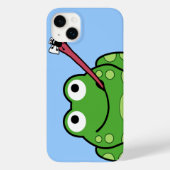 Frosch und Fliegen Case-Mate iPhone Hülle (Rückseite)