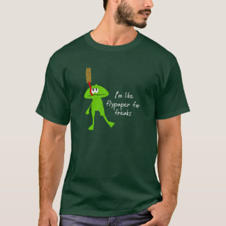 Frosch-und Fliegenfänger-Shirt T-Shirt