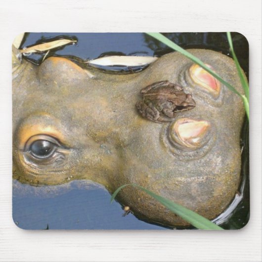 Frosch und Flusspferd Mousepad (Vorne)