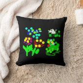 Frosch und Frühjahr Kissen (Decke)