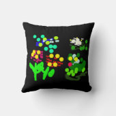 Frosch und Frühjahr Kissen (Rückseite)