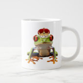 Frosch und Krone Jumbo-Tasse (Rechts)
