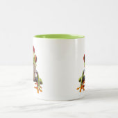 Frosch und Krone Zweifarbige Tasse (Mittel)