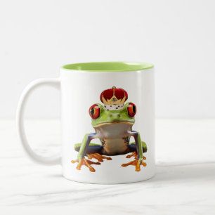 Frosch und Krone Zweifarbige Tasse