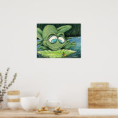 Frosch und Ladybug Poster (Küche)