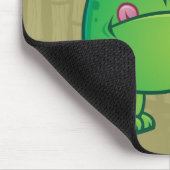 Frosch und Libelle Mousepad (Ecke)