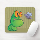 Frosch und Libelle Mousepad (Mit Mouse)