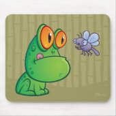 Frosch und Libelle Mousepad (Vorne)