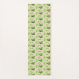 Frosch-und Lilien-Auflage Yogamatte