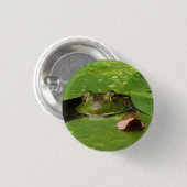Frosch-und Lilien-Auflagen Button (Vorne & Hinten)