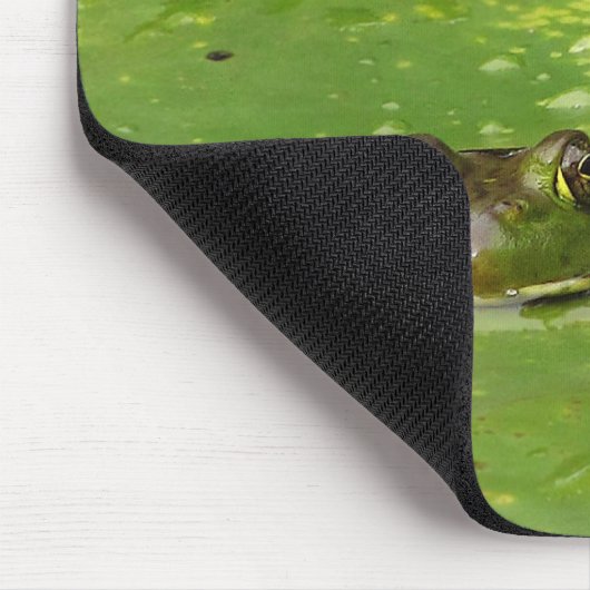 Frosch- und Lily-Pads Mousepad (Ecke)