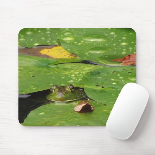 Frosch- und Lily-Pads Mousepad (Mit Mouse)