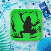 Frosch und Lizards Pappteller (Party)