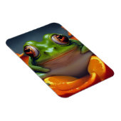 Frosch und Orangen Magnet (Rechte Seite)