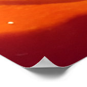 Frosch und Orangen Poster (Ecke)