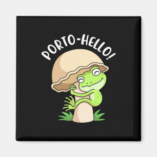 Frosch und Pilz Magnet