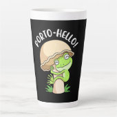 Frosch und Pilz Milchtasse (Vorderseite)
