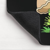 Frosch und Pilz Mousepad (Ecke)