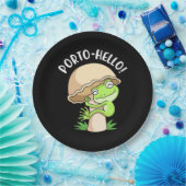 Frosch und Pilz Pappteller (Party)