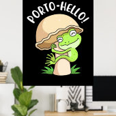 Frosch und Pilz Poster (Heimbüro)