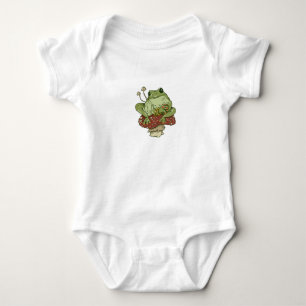 Frosch und Pilze Niedlich Cotattacecore Funny Toad Baby Strampler