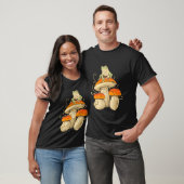 Frosch und Pilze T-Shirt (Unisex)