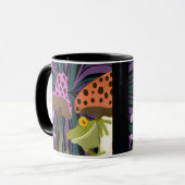 Frosch und Pilze Tasse (Vorderseite Links)