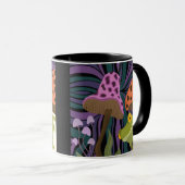Frosch und Pilze Tasse (VorderseiteRechts)