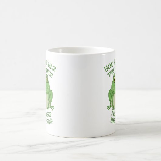 Frosch und Prince Relationship Cup Tasse (Mittel)